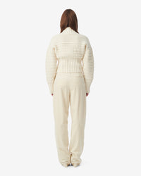 Lexa wool jumper - Ecru