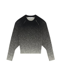Neyla wool jumper - Black & Ecru