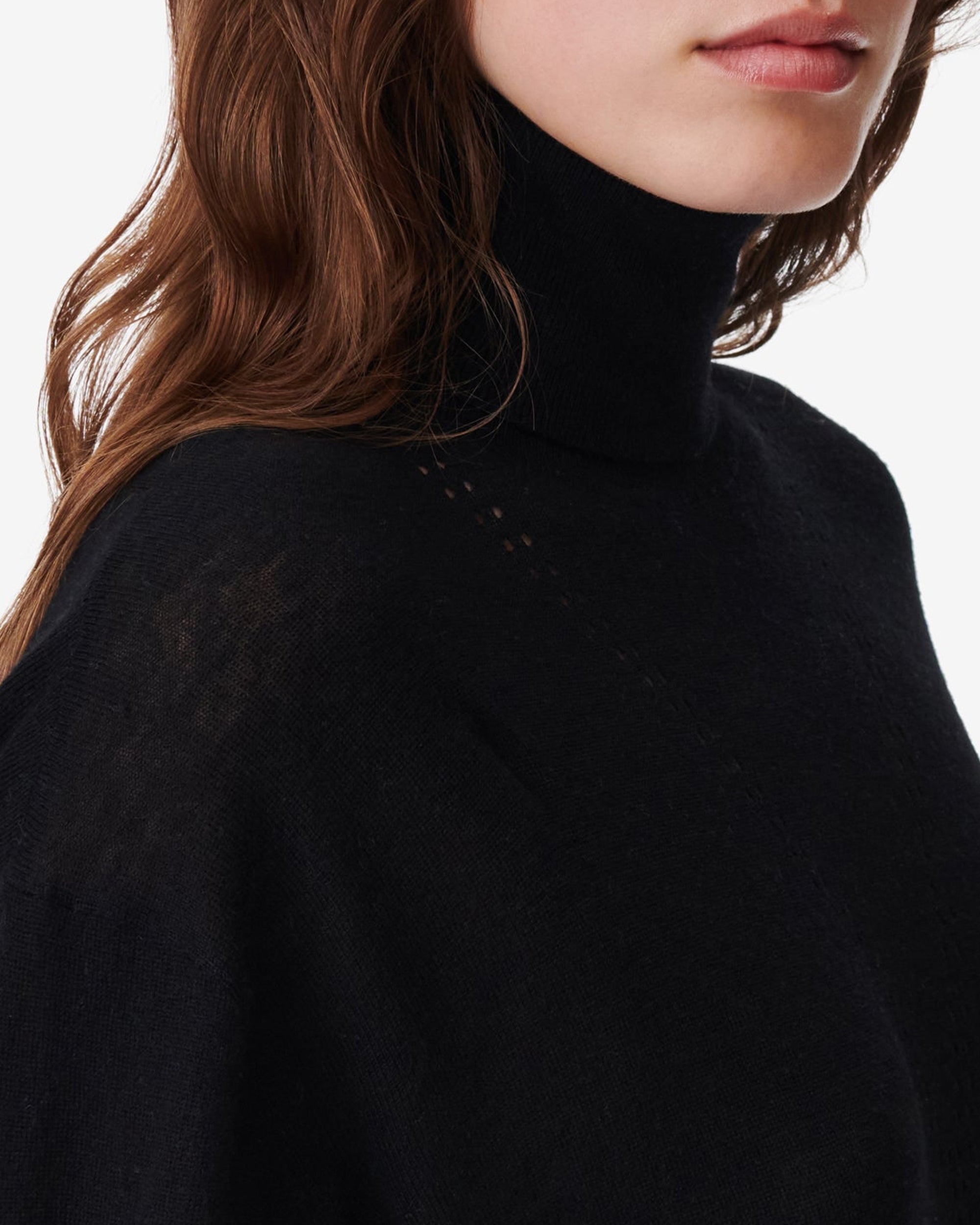 Zahyo wool jumper - Black