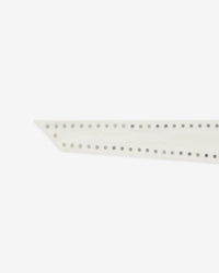 Neraday leather belt - Optical White