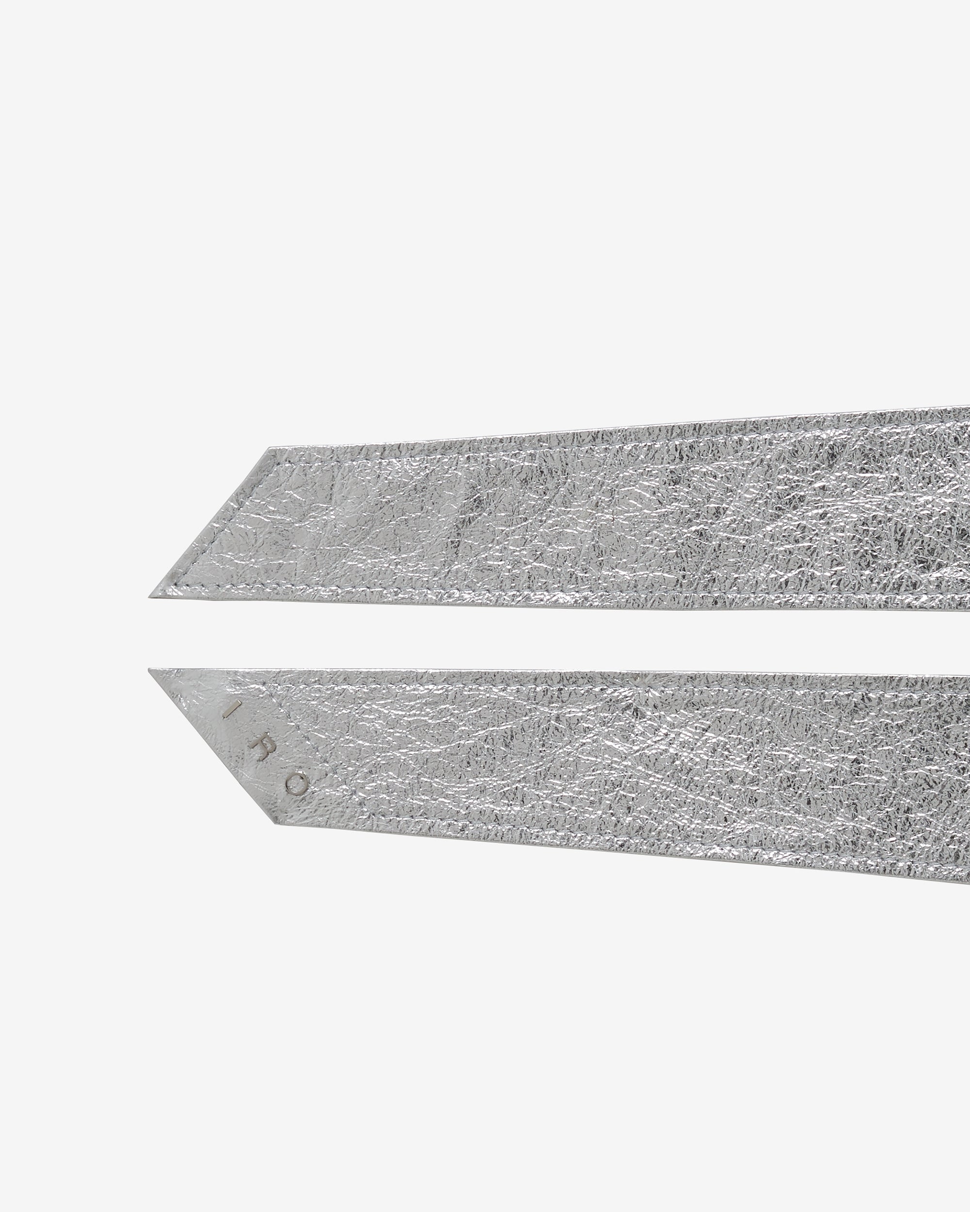 Obi Nera Silver leather belt - Silver