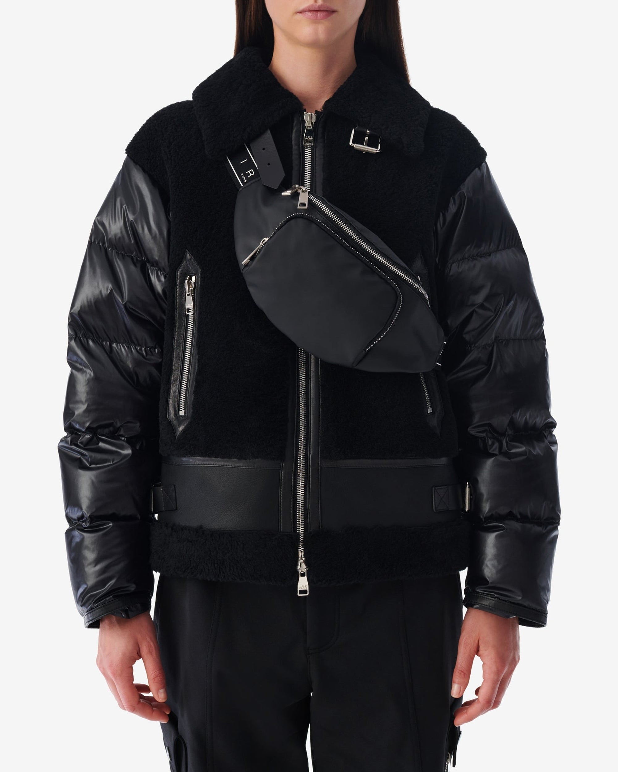 Capsule Ski Belt Bag - Black