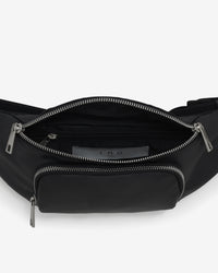 Capsule Ski Belt Bag - Black