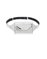 Horu Bumbag Mir leather belt bag - Silver Miror