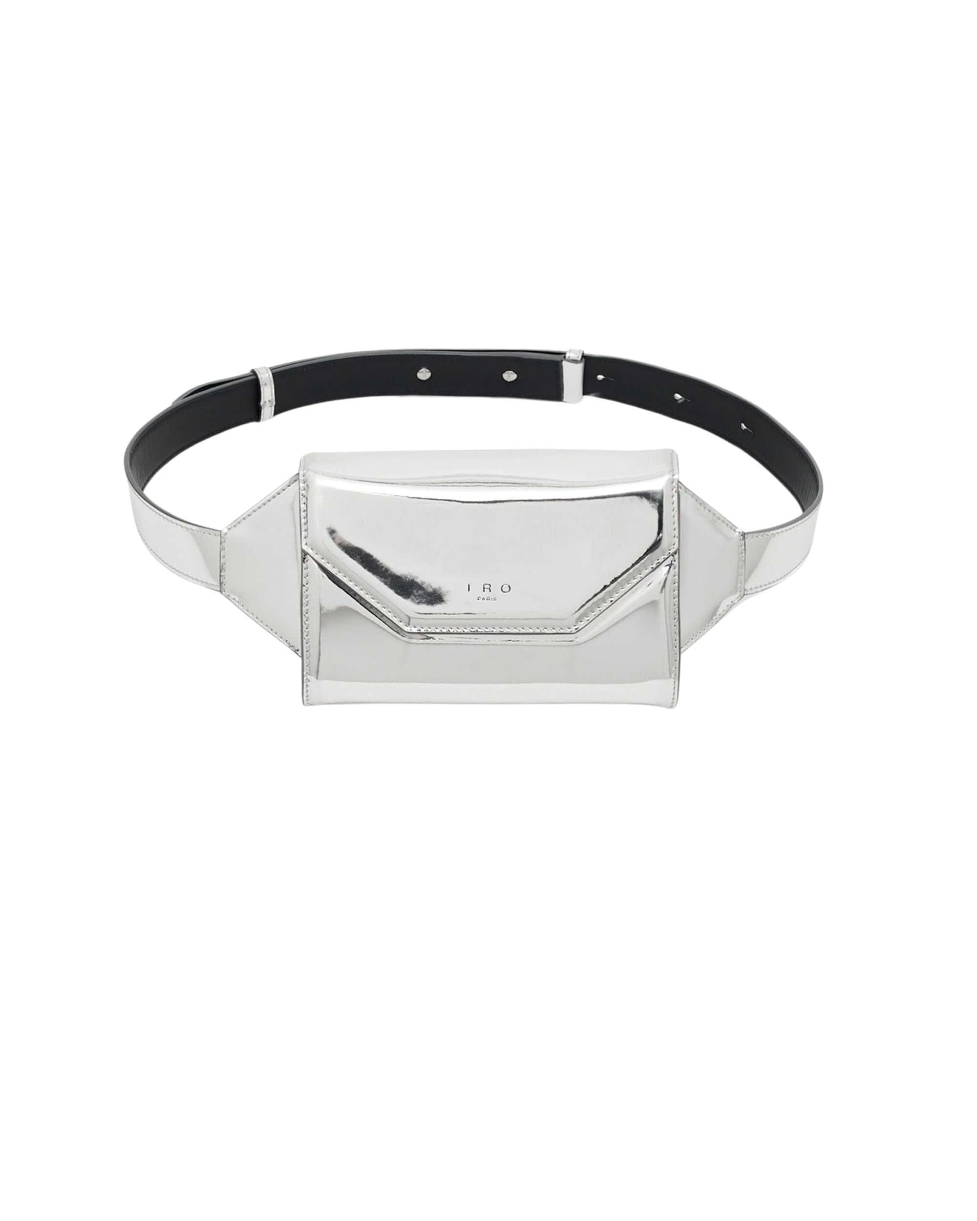 Horu Bumbag Mir leather belt bag - Silver Miror