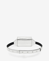 Horu Bumbag Mir leather belt bag - Silver Miror