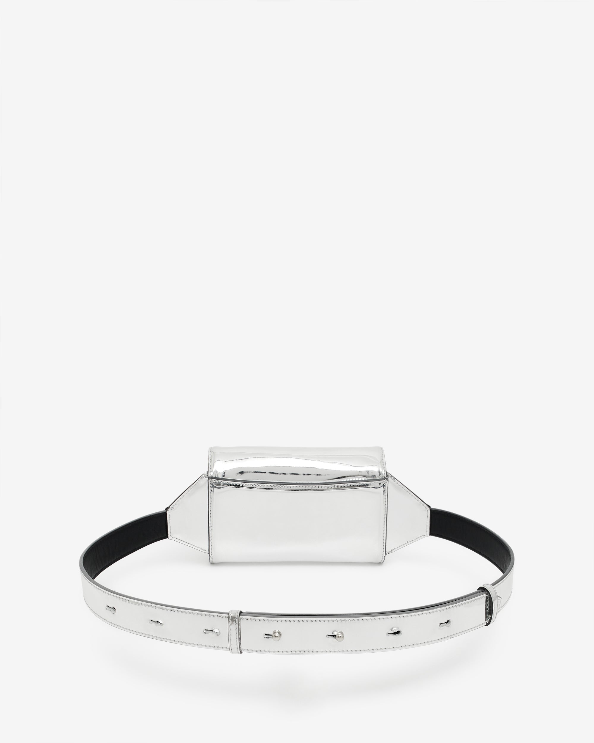 Horu Bumbag Mir leather belt bag - Silver Miror