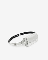 Horu Bumbag Mir leather belt bag - Silver Miror