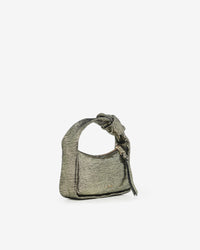 Nano Noue Lezard leather bag - Black & Gold