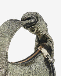 Nano Noue Lezard leather bag - Black & Gold