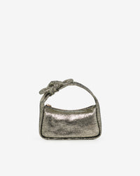 Nano Noue Lezard leather bag - Black & Gold