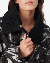 Corentin coat - Black & White