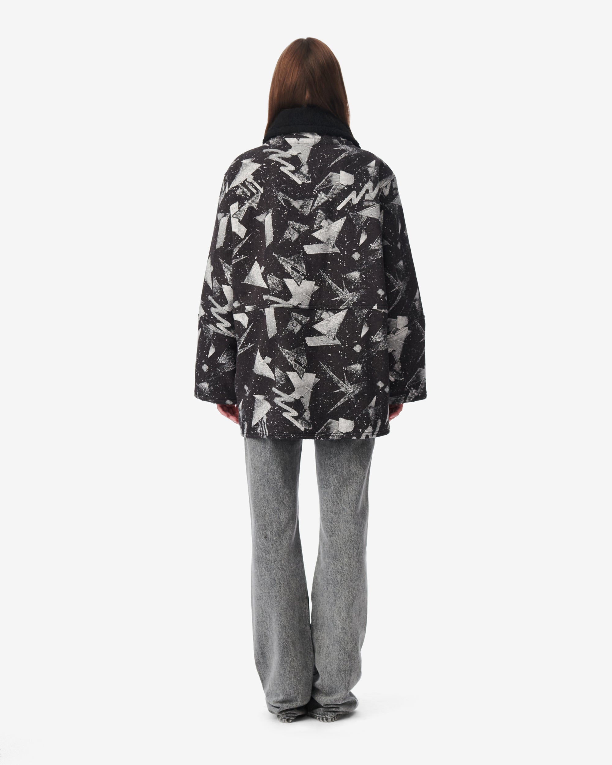 Corentin coat - Black & White