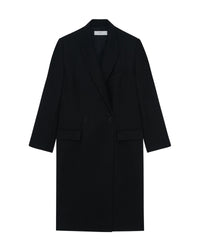 Vieni coat in wool - Black