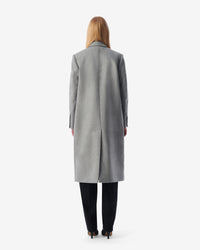 Vieni coat in wool - Mixed Grey