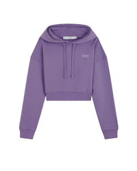 Olinpia knitted hoodie - Vintage Purple