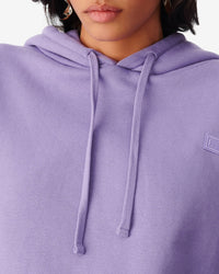 Olinpia knitted hoodie - Vintage Purple