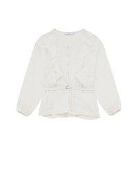 Arlize long sleeve top - White