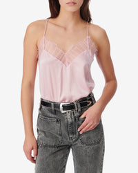 Berwyn silk camisole - Light Pink