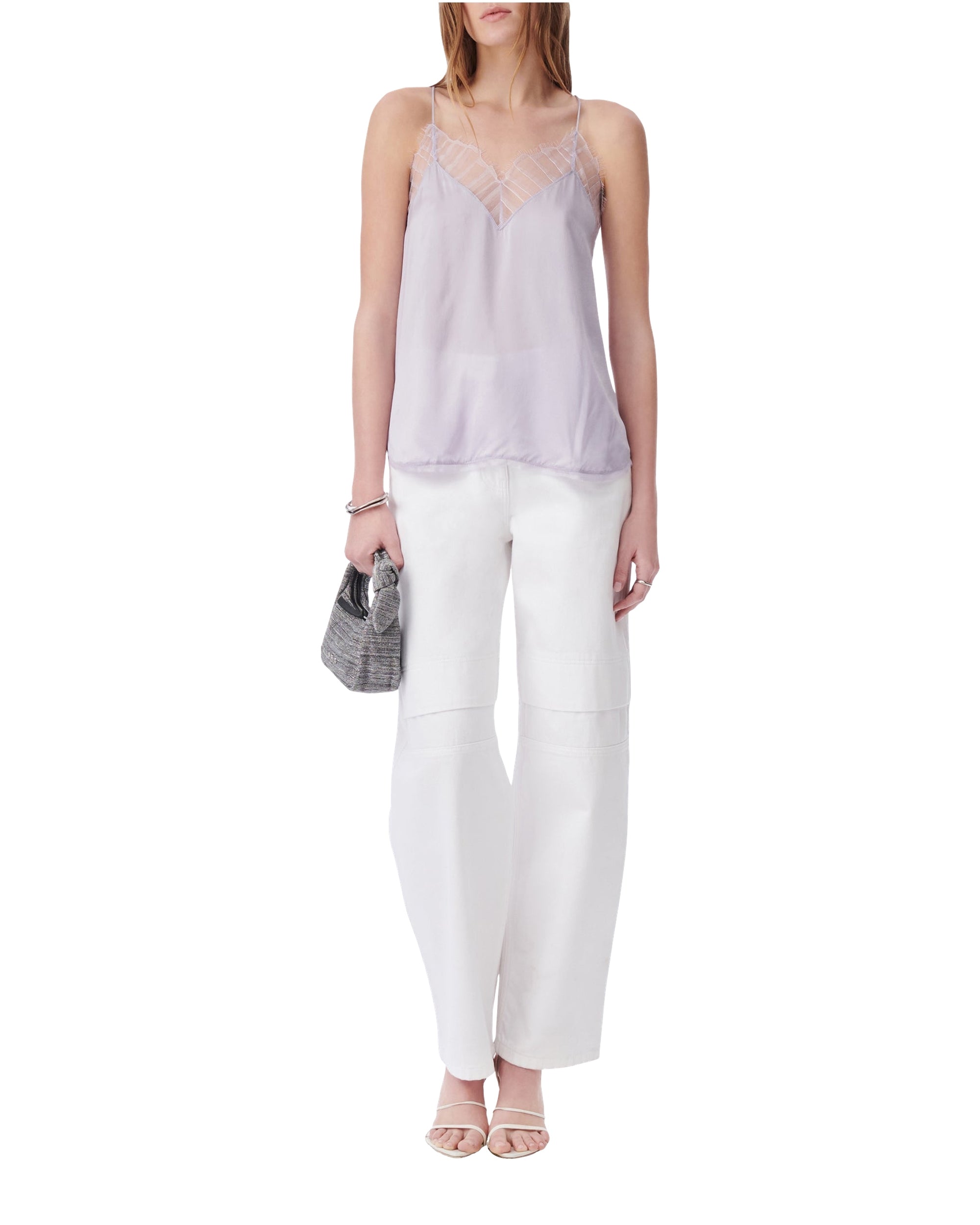 Berwyn silk camisole - Light Lavender