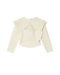 Firma long-sleeved blouse - Ecru