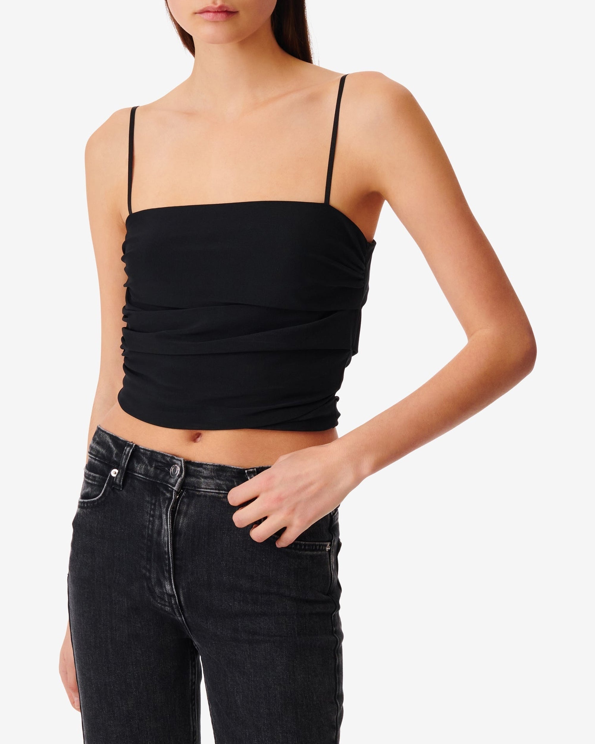 Irosa strapless top - Black