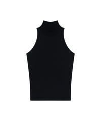 Jehanne high neck top - Black