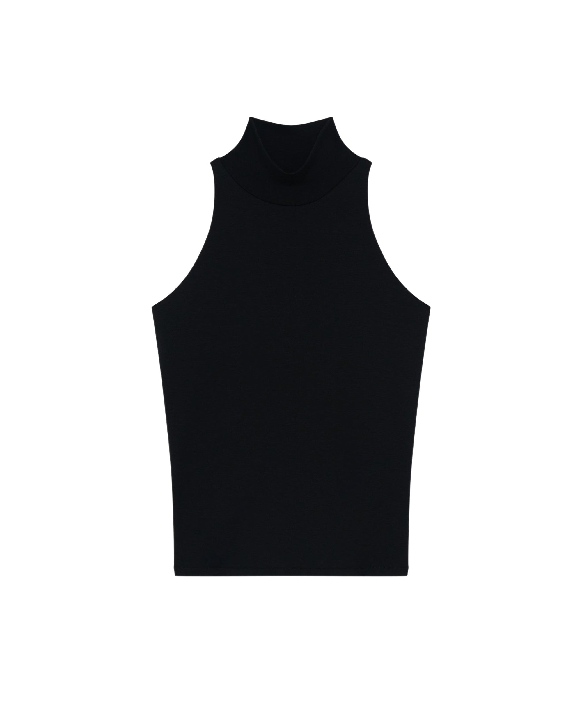 Jehanne high neck top - Black