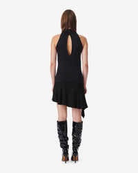 Jehanne high neck top - Black