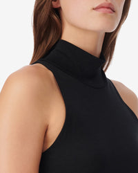 Jehanne high neck top - Black