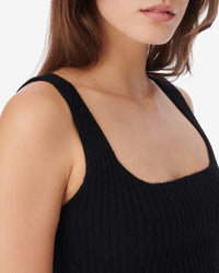 Kiwa wool & cashmere top - Black
