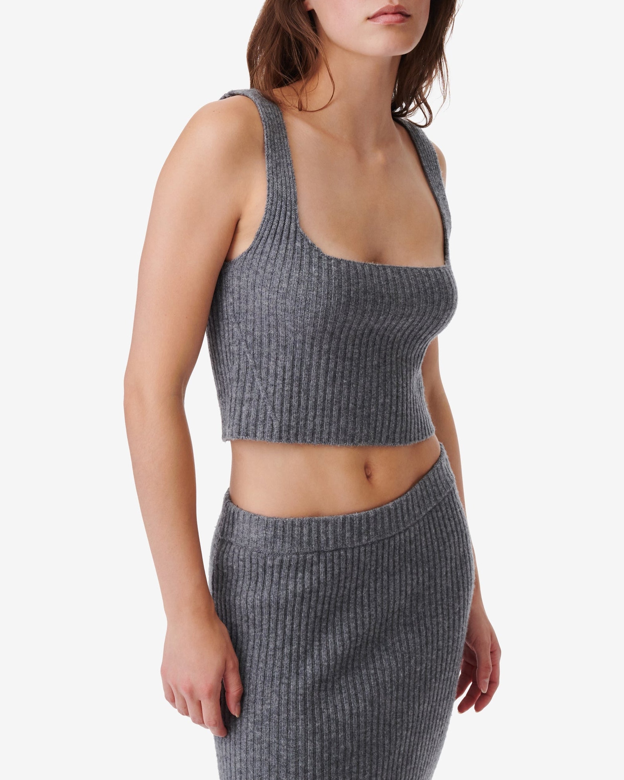Kiwa wool jumper - Anthracite