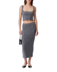 Kiwa wool jumper - Anthracite