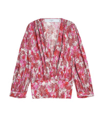Maella blouse - Red Multico