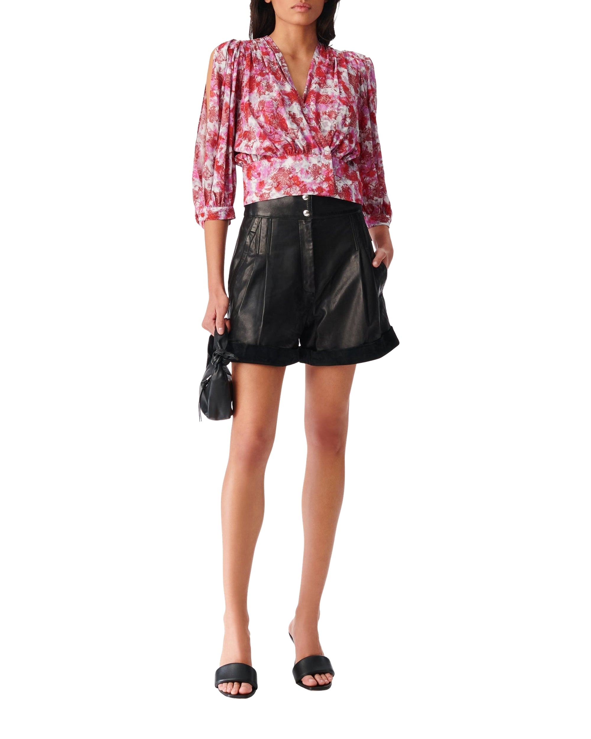 Maella blouse - Red Multico