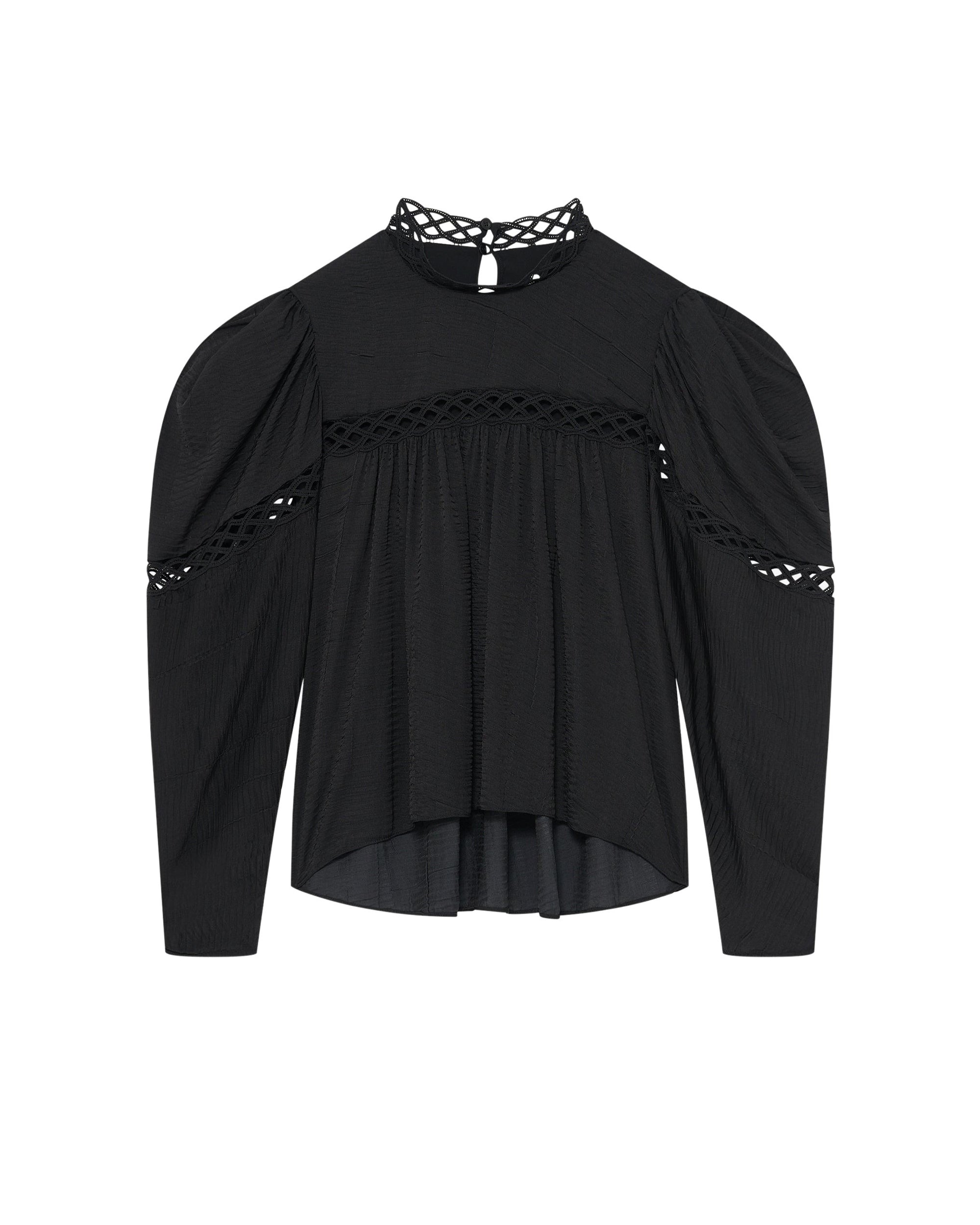 Najale lace top - Black