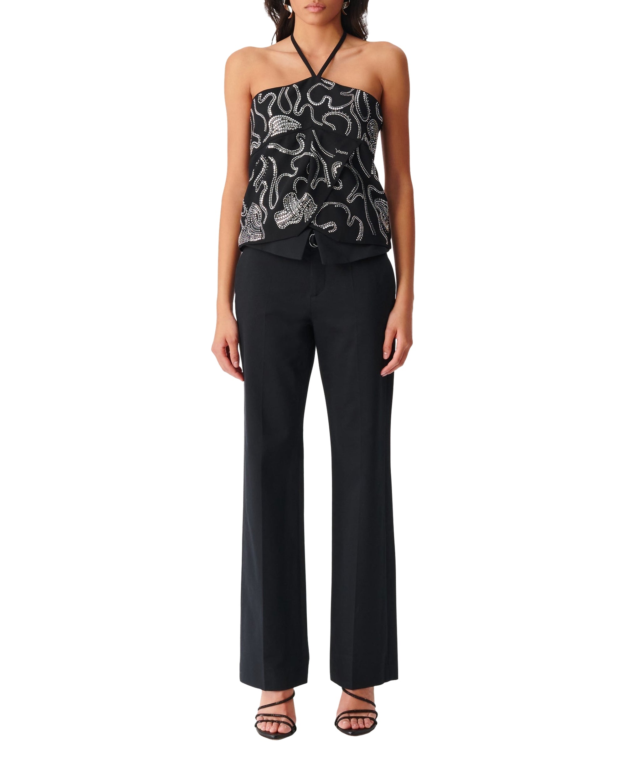 Palila halter top - Black