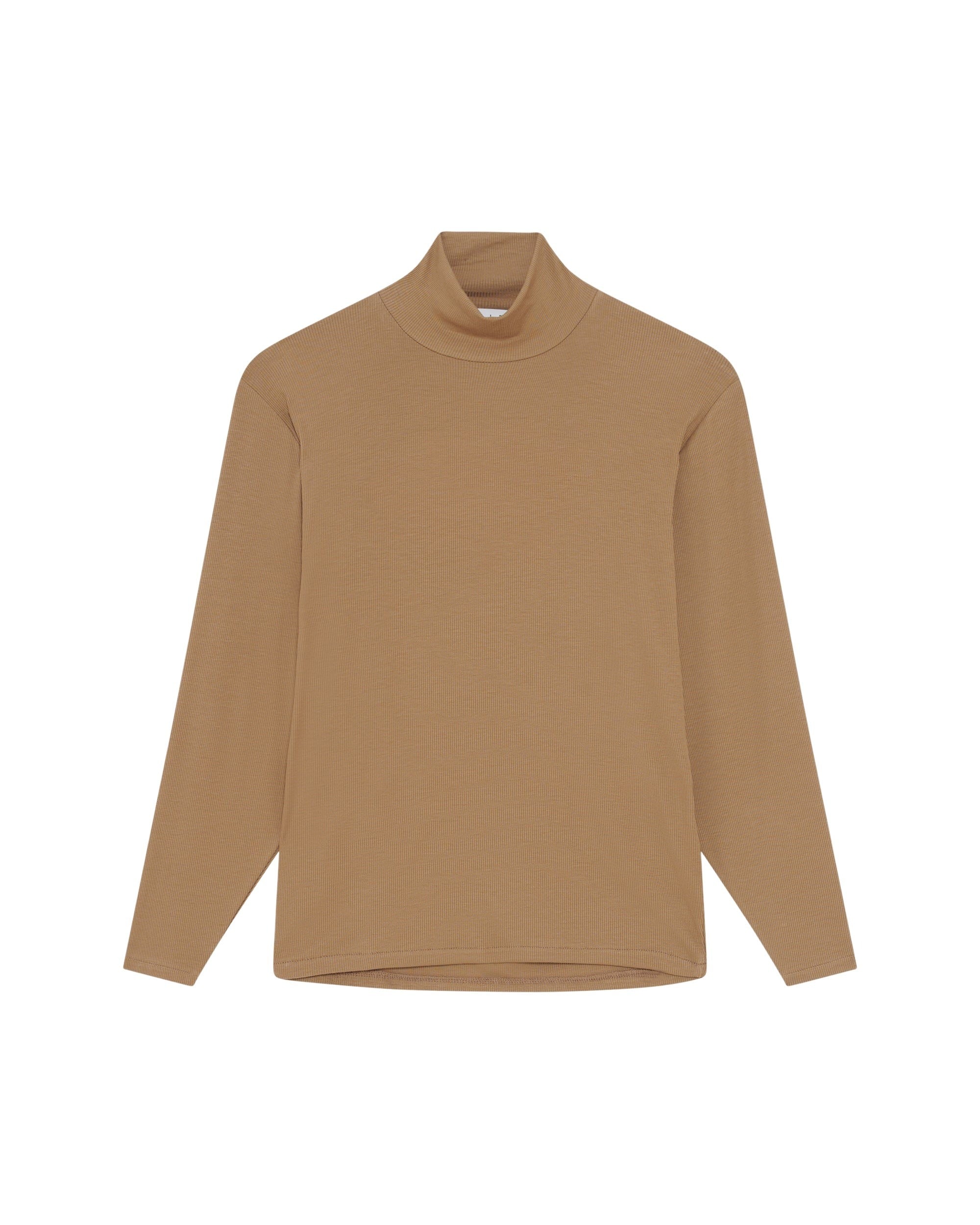 Palo long-sleeved blouse - Caramel Coffee