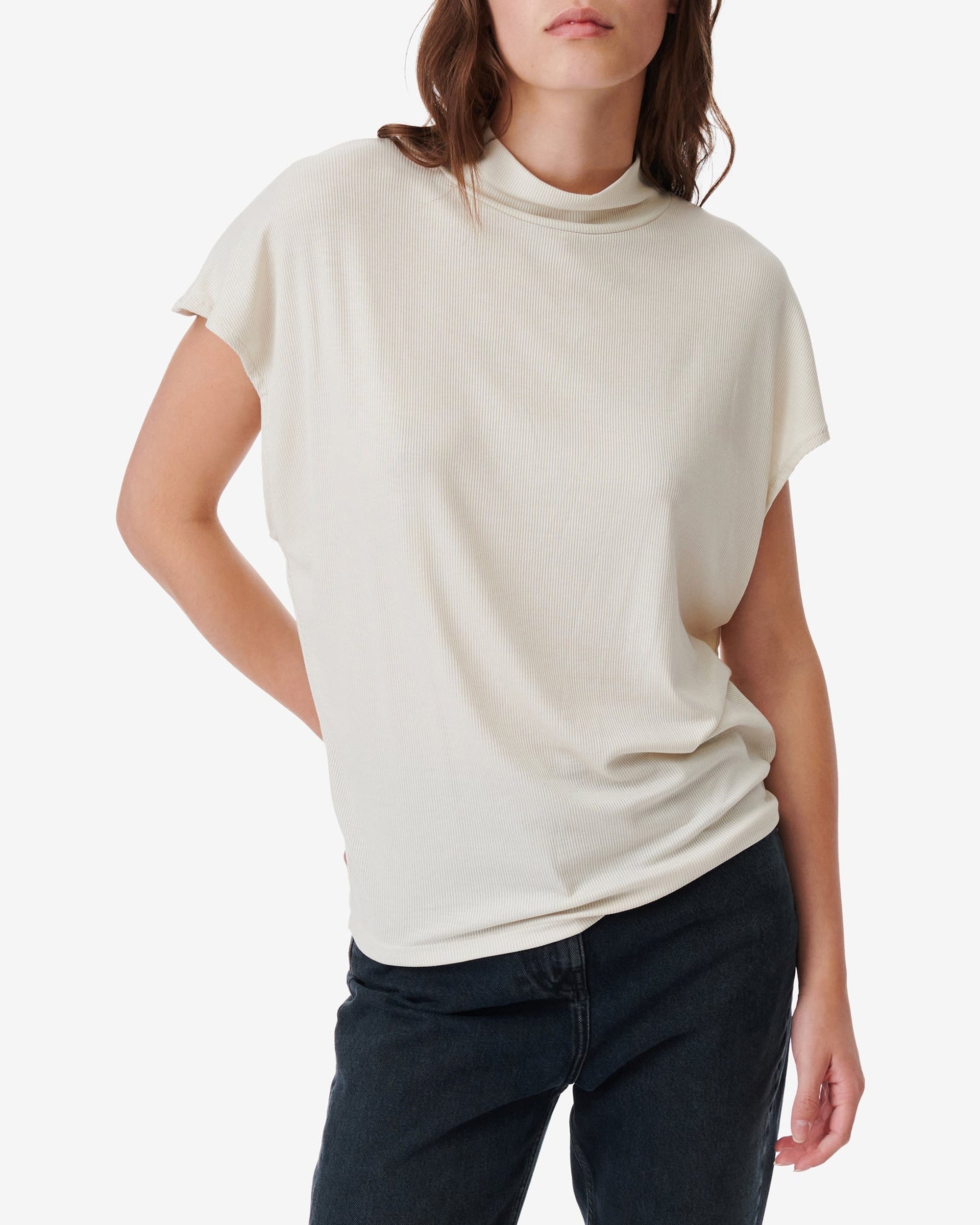 Pearle sleeveless top - Ecru