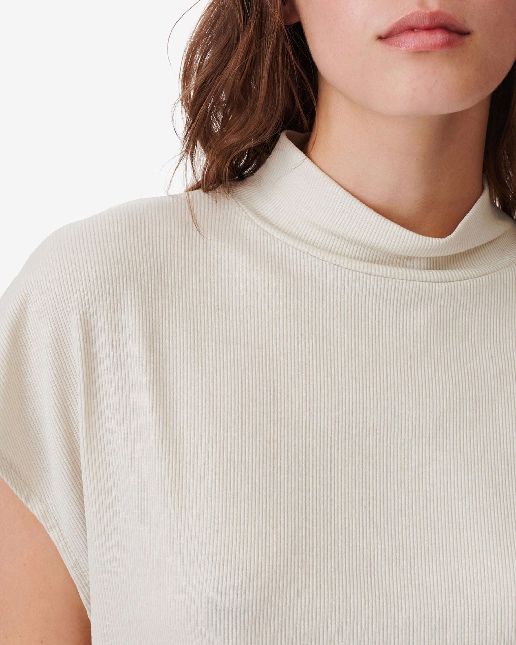 Pearle sleeveless top - Ecru