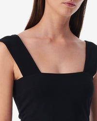 Rae sleeveless top - Black