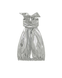 Sorya silk top - Silver