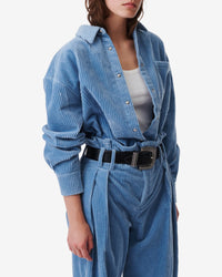 Jalini corduroy shirt - Blue
