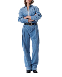 Jalini corduroy shirt - Blue