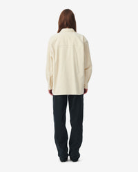 Jalini corduroy shirt - Ecru