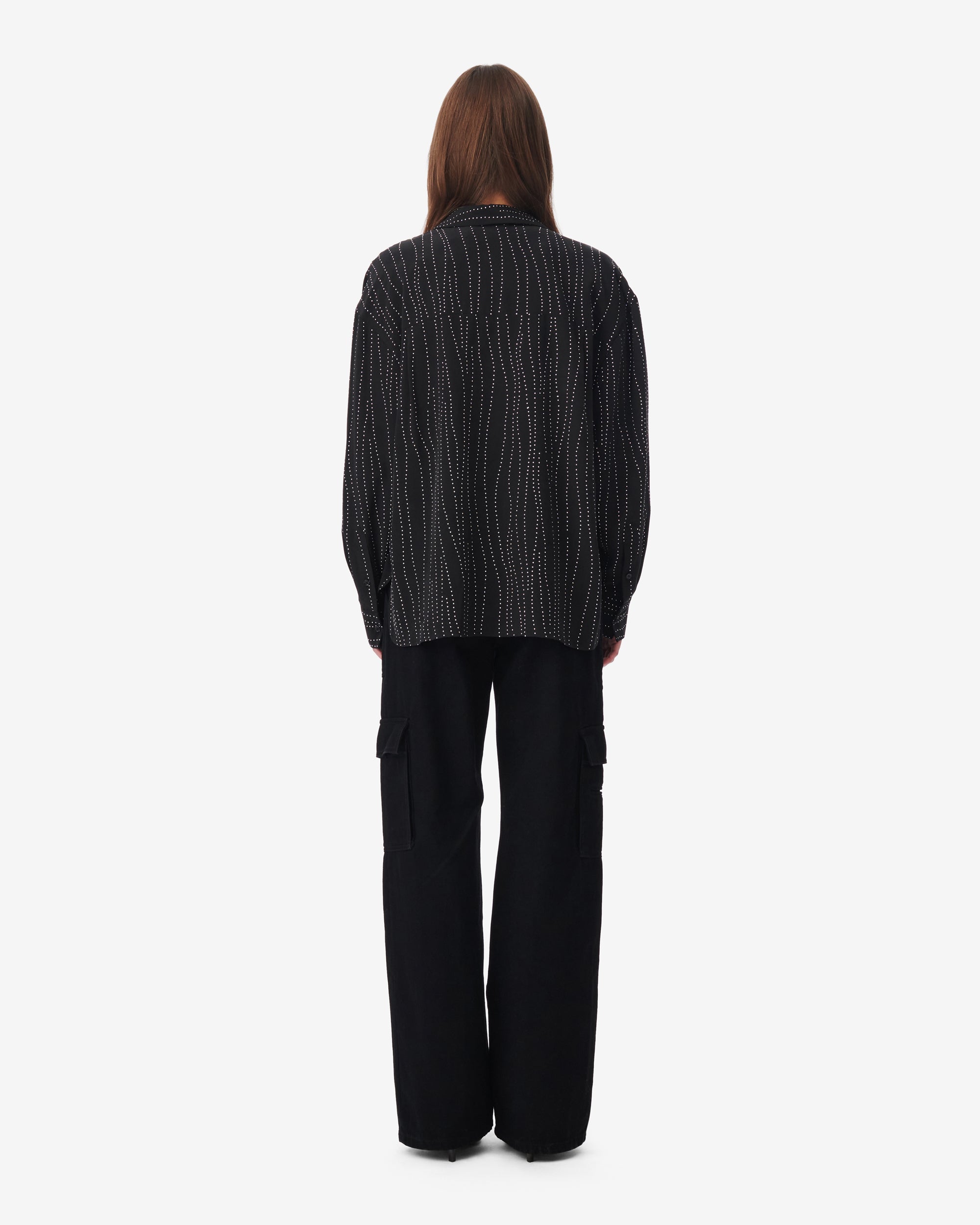 Zefiro silk blend shirt - Black