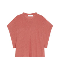 Oster linen T-shirt - Coral