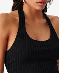 Bana halter top - Black
