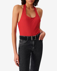 Bana halter top - Cardinal Red