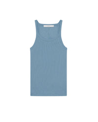Palisso ribbed tank top - Blue
